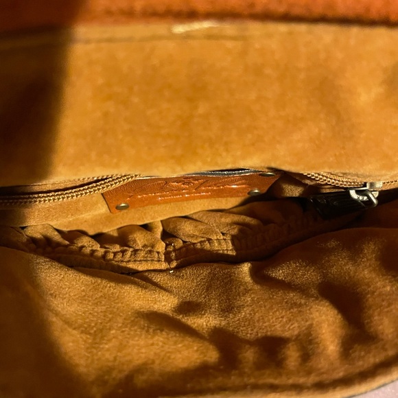 Patricia Nash Patchwork 100% Italian Leather Crossbody Bag. The Granada Bag. - Picture 16 of 16